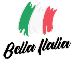Pizzeria Bella Italia logo.